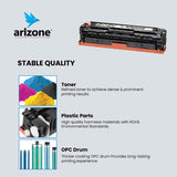 Arizone 307A CE740A Black Toner Cartridges Replacement for HP Color LaserJet & HP Color LaserJet Professional CP5200 Series CP5220 Series CP522 CP5225DN CP5225N CP5225 Series CP5225XH.